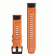 QuickFit® 22 Watch Bands Ember Orange Silicone- 010-12863-01 - Garmin